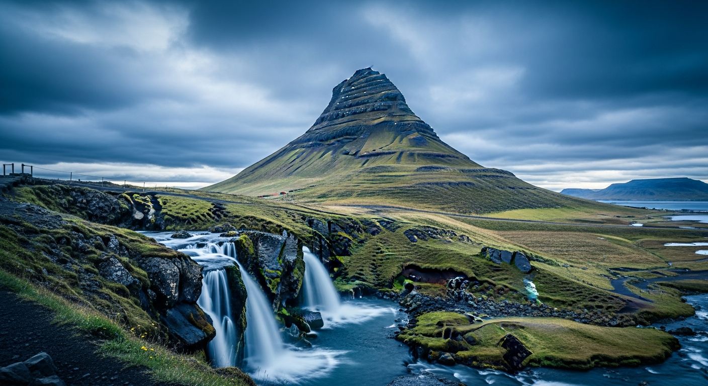 Kirkjufell Mountain — filming location in West Iceland, Iceland