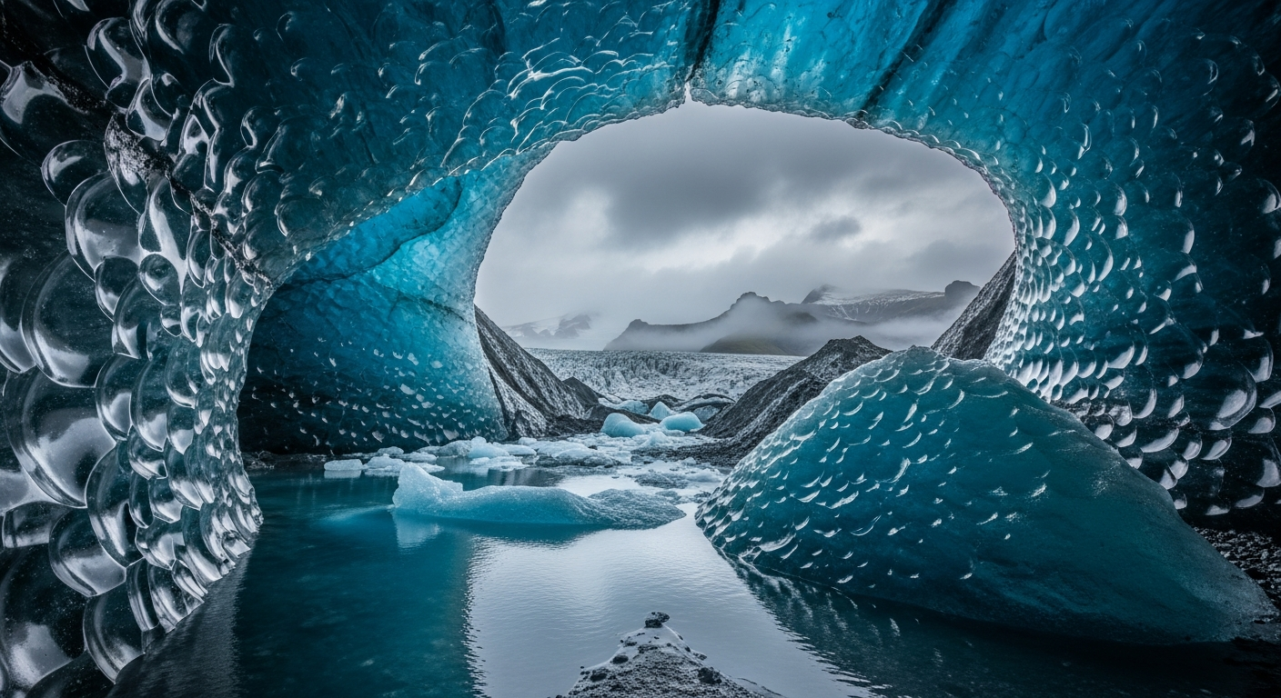 Vatnajökull Ice Cap — filming location in Southeast Iceland, Iceland